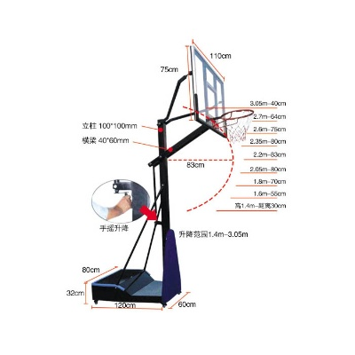 篮球架安装示意图详解（小白也能轻松DIY）-第2张图片-www.211178.com_果博福布斯